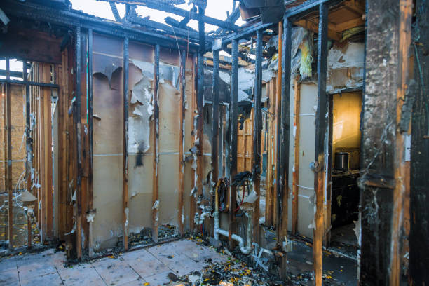 Professional Fire Damage Repair technician working in Liberty Hill, TX